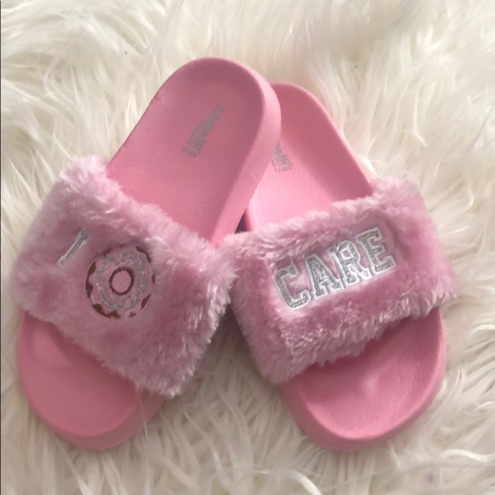 I doughnut care Pink sandals